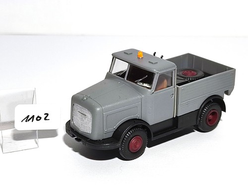 Kaelble grau zugmaschine 87 - grau, 1:87
