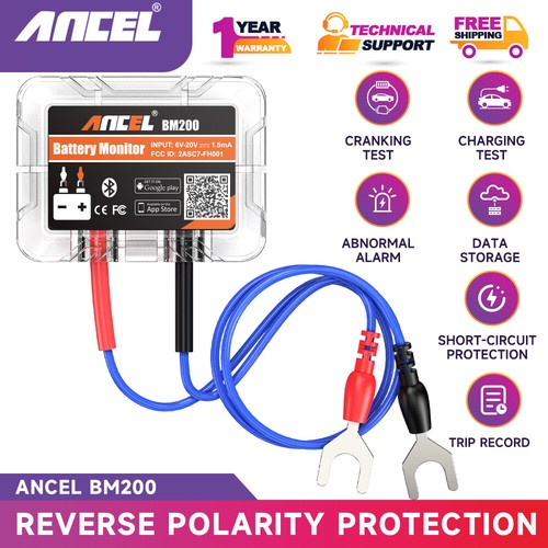 Ancel bm200 12v batterie - ancel,
