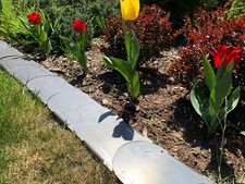 Beetumrandung Corten Stahl