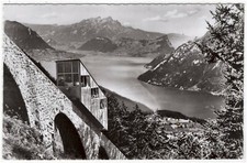 AK Eisenbahn Schweiz / "Stossbahn" (normalspurige Standseilbahn) 