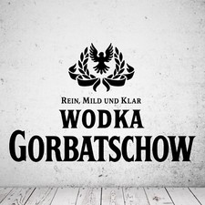 Wandtattoo Wodka Gorbatschow -