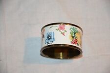 alte Serviettenringe Messing Ring  rund