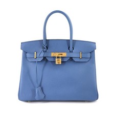 HERMES Birkin 30 Epsom Blue
