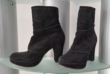 Plateau Stiefelette BULLBOXER ~ schwarz ~ Gr. 39~ getragen