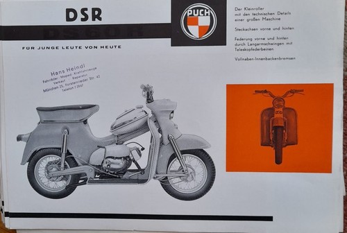 Puch dsr 50 moped - puch, 60