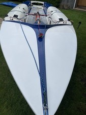 470 Jolle Segelboot - Segelfertig, Segel nahezu neu, Zustand gut