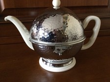 Teekanne /  Kaffeekanne Thermisol Bauscher Lizenz Hammerschlag Thermokanne