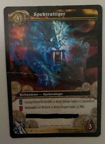 Tcg spektraltiger genutzt - -,