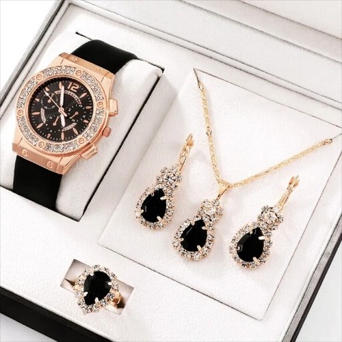 Armbanduhr modeschmuck set - modeschmuck,