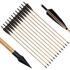 12x Holzpfeile Pfeile