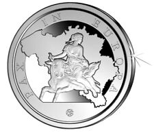 Silbermünze Raub der Göttin Europa 2015 - Belgien - im Etui - 22,85 gr PP