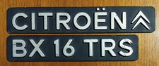 Citroen Schriftzug / Emblem BX