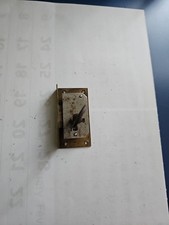 Altes Einlassschloss Messing