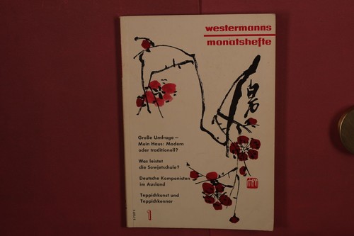 423721 westermanns monatshefte - 423721,