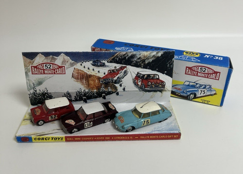 Vintage original corgi - corgi, rallye