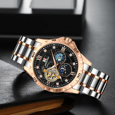 Mechanische Skelett Herrenuhr