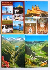 4 Ansichtskarten Österreich Bad Kleinkirchheim, Melk, Silvretta, Damüls
