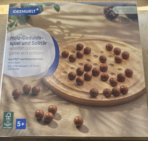 Holz geduldsspiel solitär - geduldsspiel,
