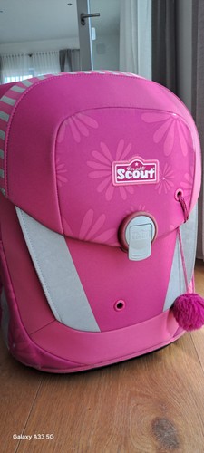 Der rosa schulranzen - rosa, von