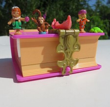 Mini Polly Pocket Tropical Island Paradise Glitter Enchanted Story 💯% Komplett