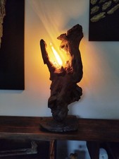 Lampe, Leselampe,Schwemmholz,Einzigartig, Dekoration,Holzkunst,Design,Vintage
