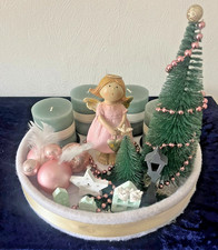 Adventsgesteck - Tablett -