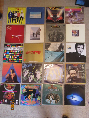 Schallplatten sammlung rock - sammlung,