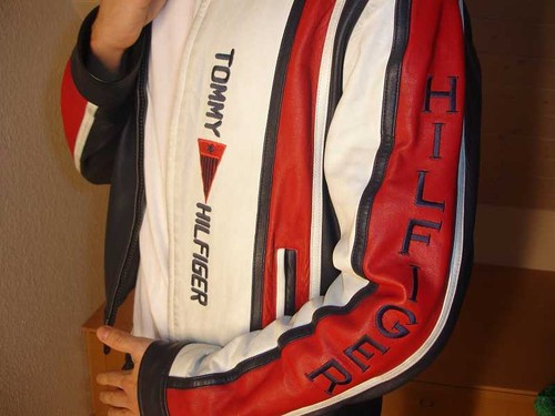 Thommy hilfiger leder jacke - thommy,