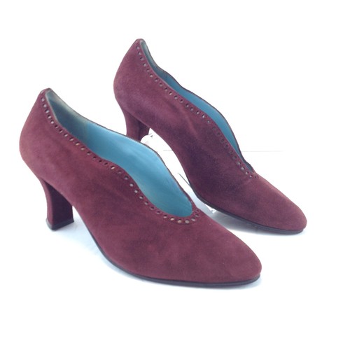 Thierry rabotin burgundy suede - rabotin,