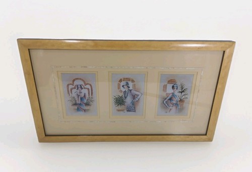 Art deco modedrucke - deco, triptychon