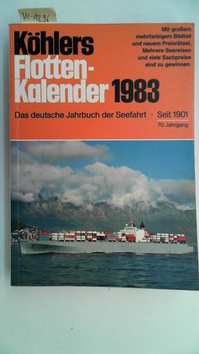 Köhlers flotten kalender 1983 - köhlers, flotten-kalender