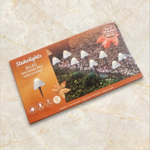 Led lichterkette pilz form - lichterkette,