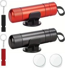 Safe Pro X Auto - Gurtschneider Notfallhammer 2 Stück - 2 in 1 Notfallhammer Aut