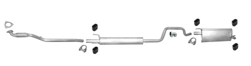 Auspuff für opel meriva - für, 1.6