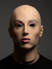Vollkopf latex weibliche maske - latex,