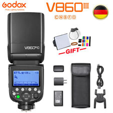 Godox V860III TTL HSS Akku Blitz Blitzgerät Licht für Canon Nikon Sony Olympus