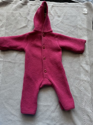 Baby wolloverall gr62 pink - wolloverall,