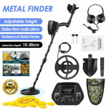 Profi Metalldetektor Metallsuchgerät 113cm Suchtiefe LCD-Display Wasserdichter