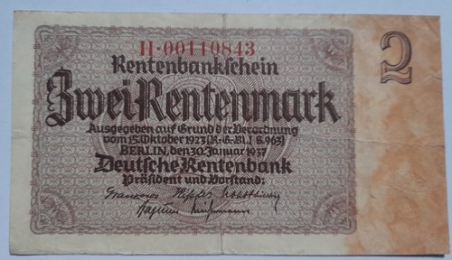 Rentenmark - 2,