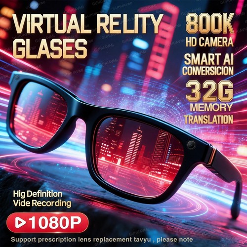 Smart sonnenbrille 1080p - smart, hd