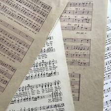 Alte notenblätter mix zum - 10,