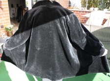 Webpelz Fellmantel Pelzmantel Wintermantel Größe 44