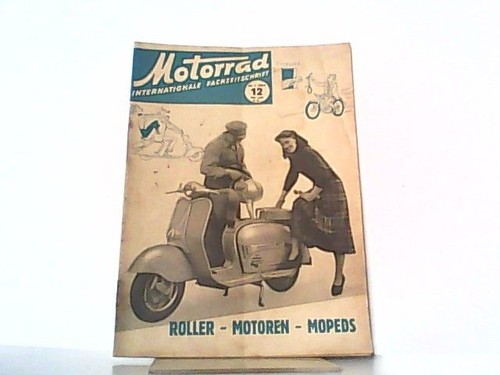 Motorrad jahrgang heft 12 - motorrad., jahrgang,