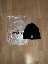 Edle Moncler Wintermütze Schwarz