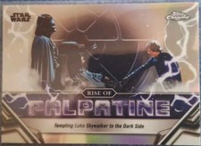2024 Topps Chrome Star Wars Tempting Luke Skywalker to the Dark Side RP-16