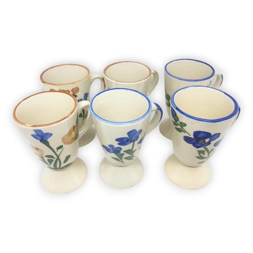 Keramik tassen blumenmuster - keramik,
