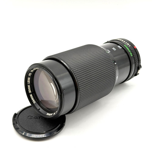 Canon macro zoom lens - lens, fd