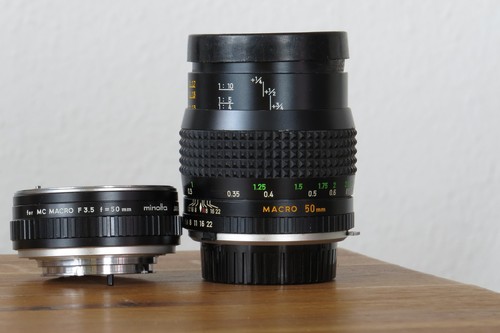 Minolta macro rokkor 50mm - minolta,