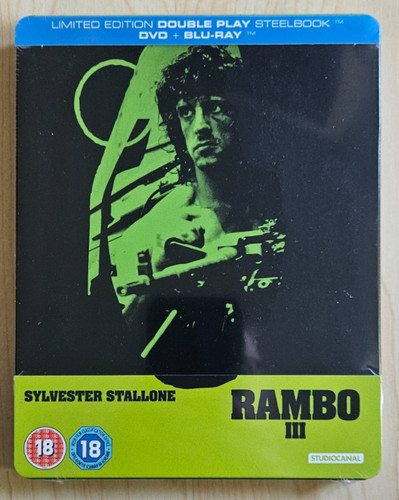 Rambo iii steelbook - rambo,