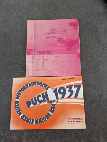 Puch modelle 1937 500 - puch,